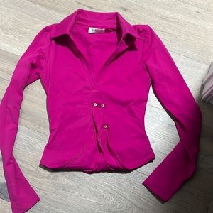 Magenta bodysuit